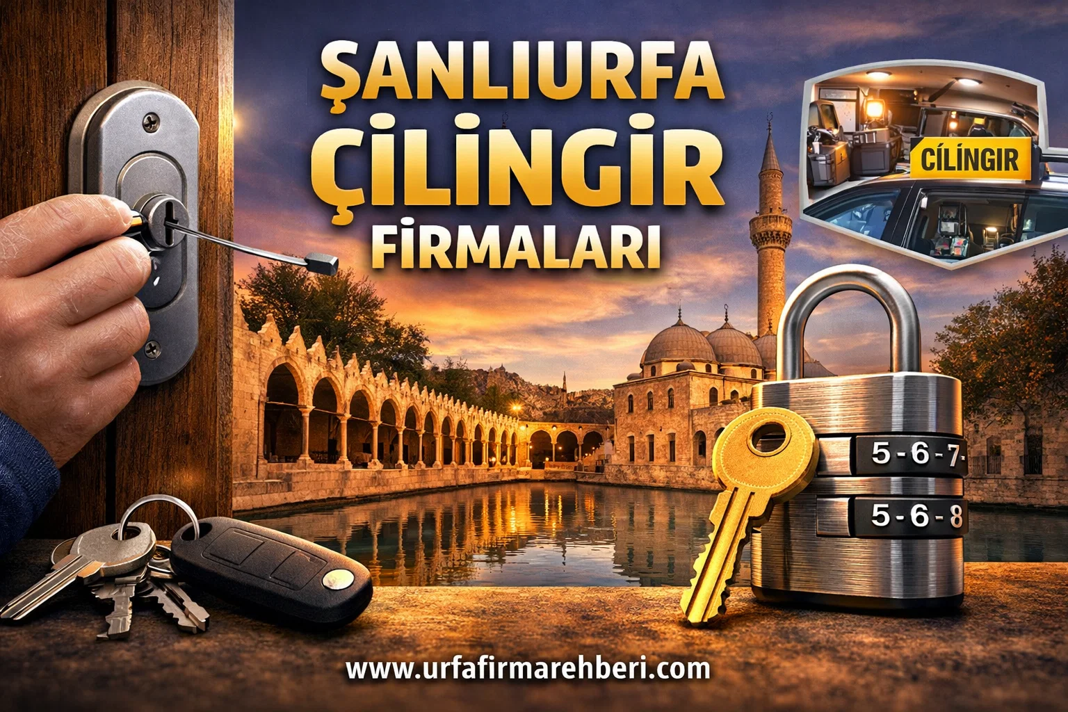 Şanlıurfa Çilingir Firmaları