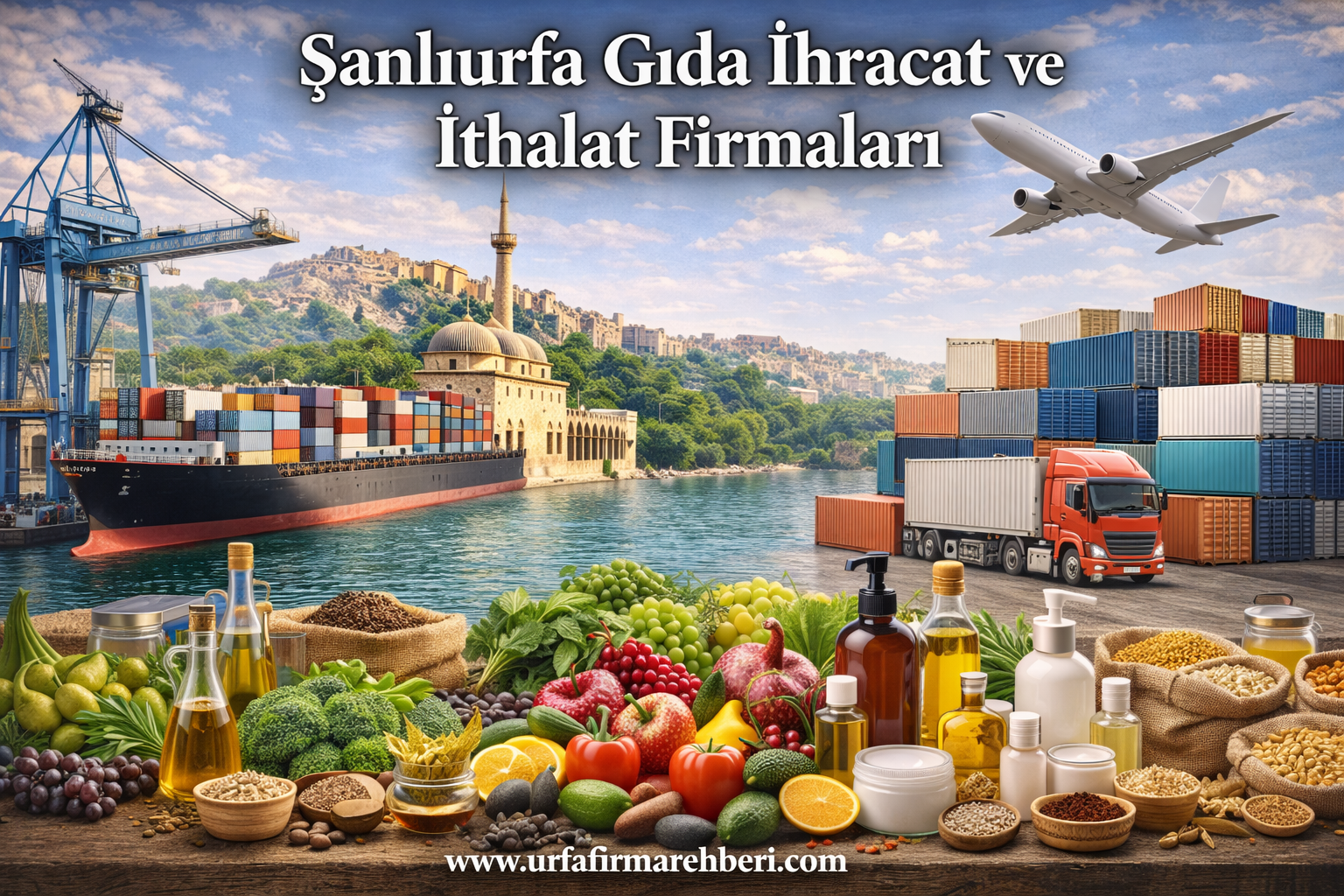 Şanlıurfa Gıda İhracat ve İthalat Firmaları