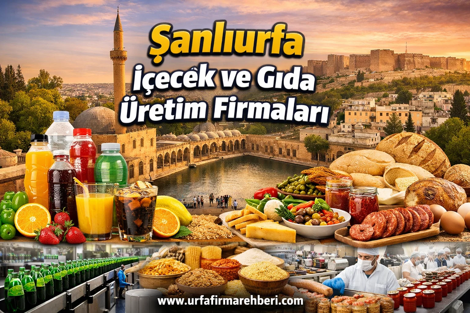 Şanlıurfa İçecek ve Gıda Üretim Firmaları