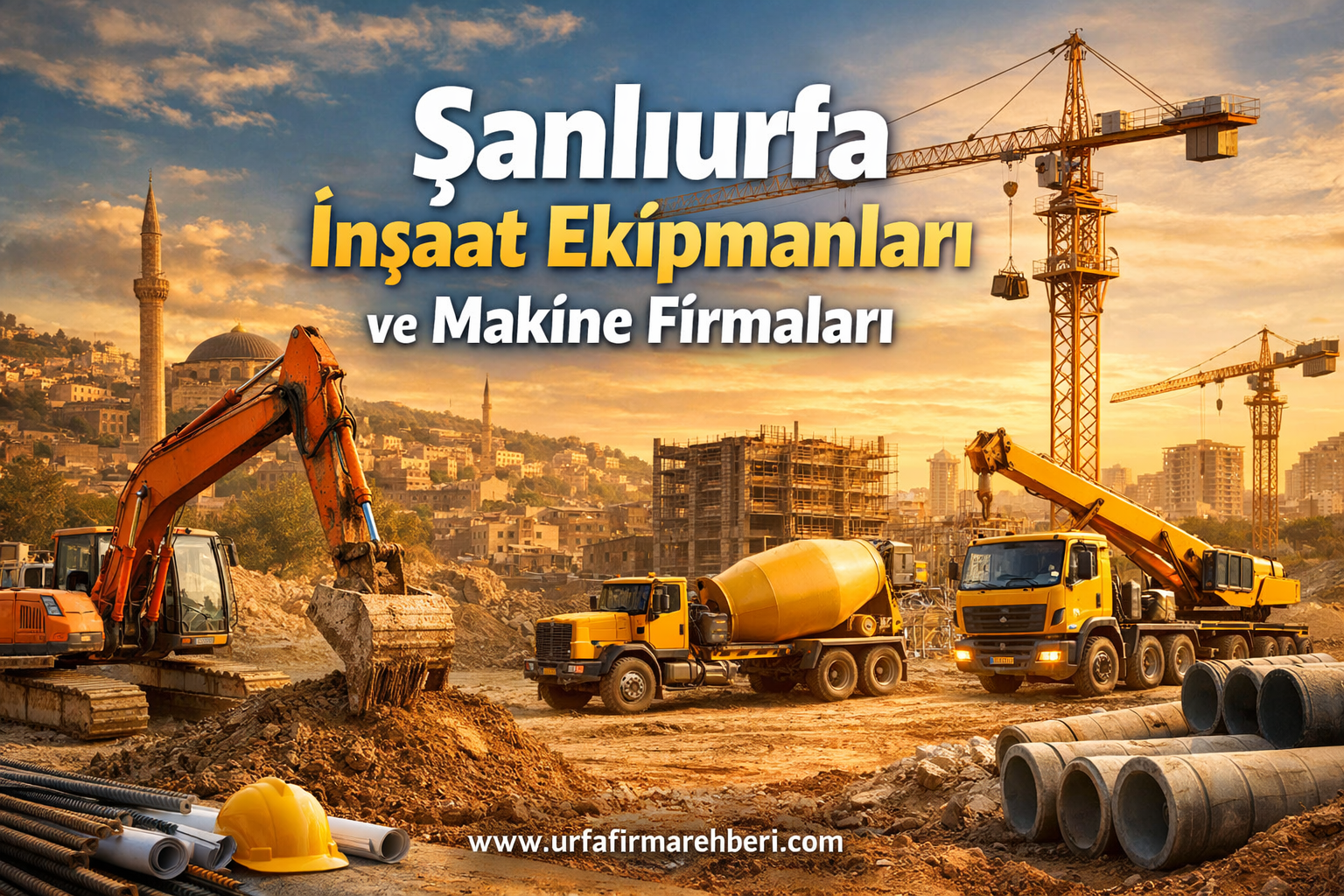 Şanlıurfa İnşaat Ekipmanları ve Makine Firmaları