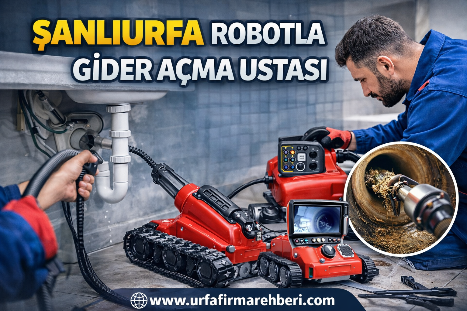 Şanlıurfa robotla gider açma ustası