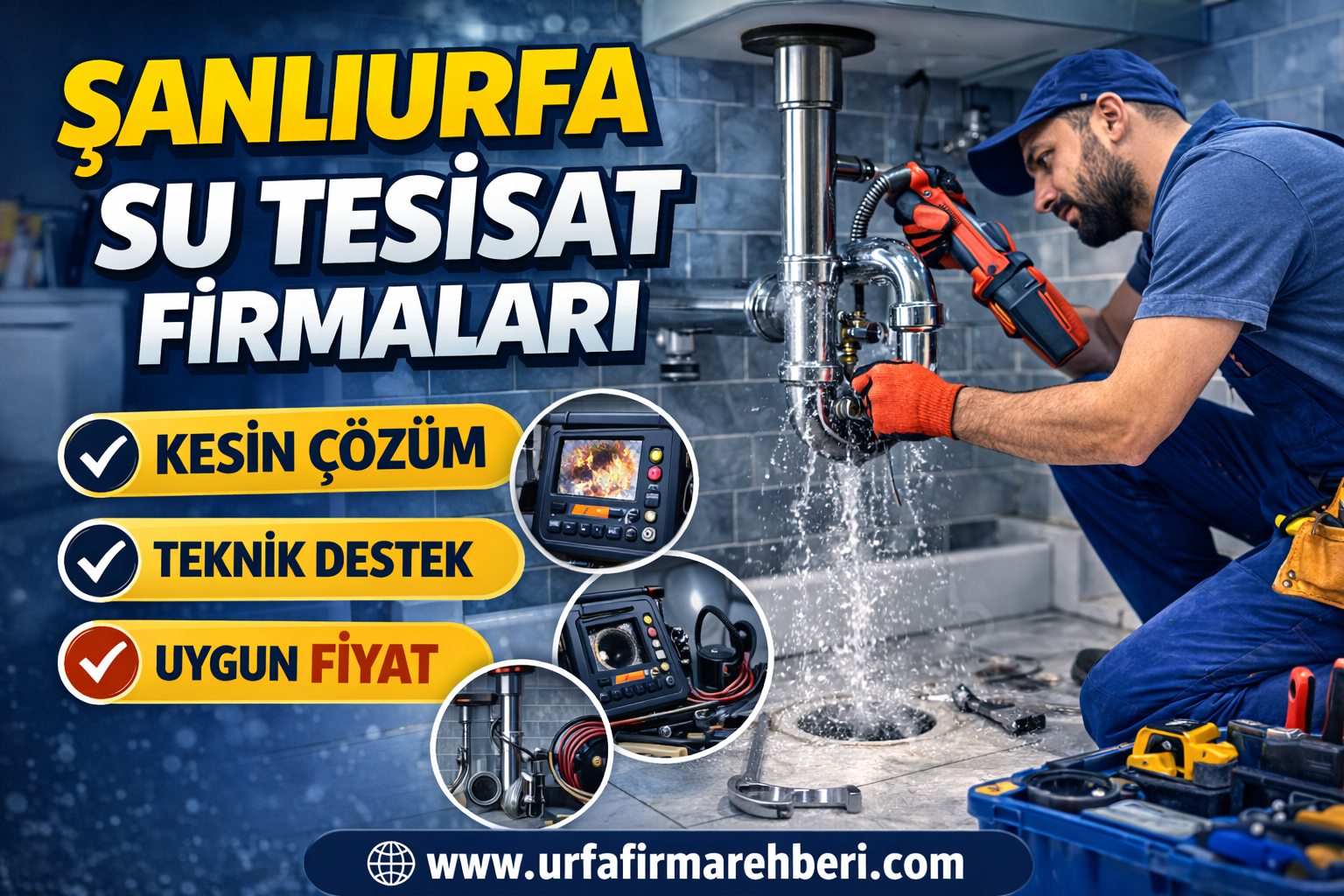 Şanlıurfa su tesisat firmaları