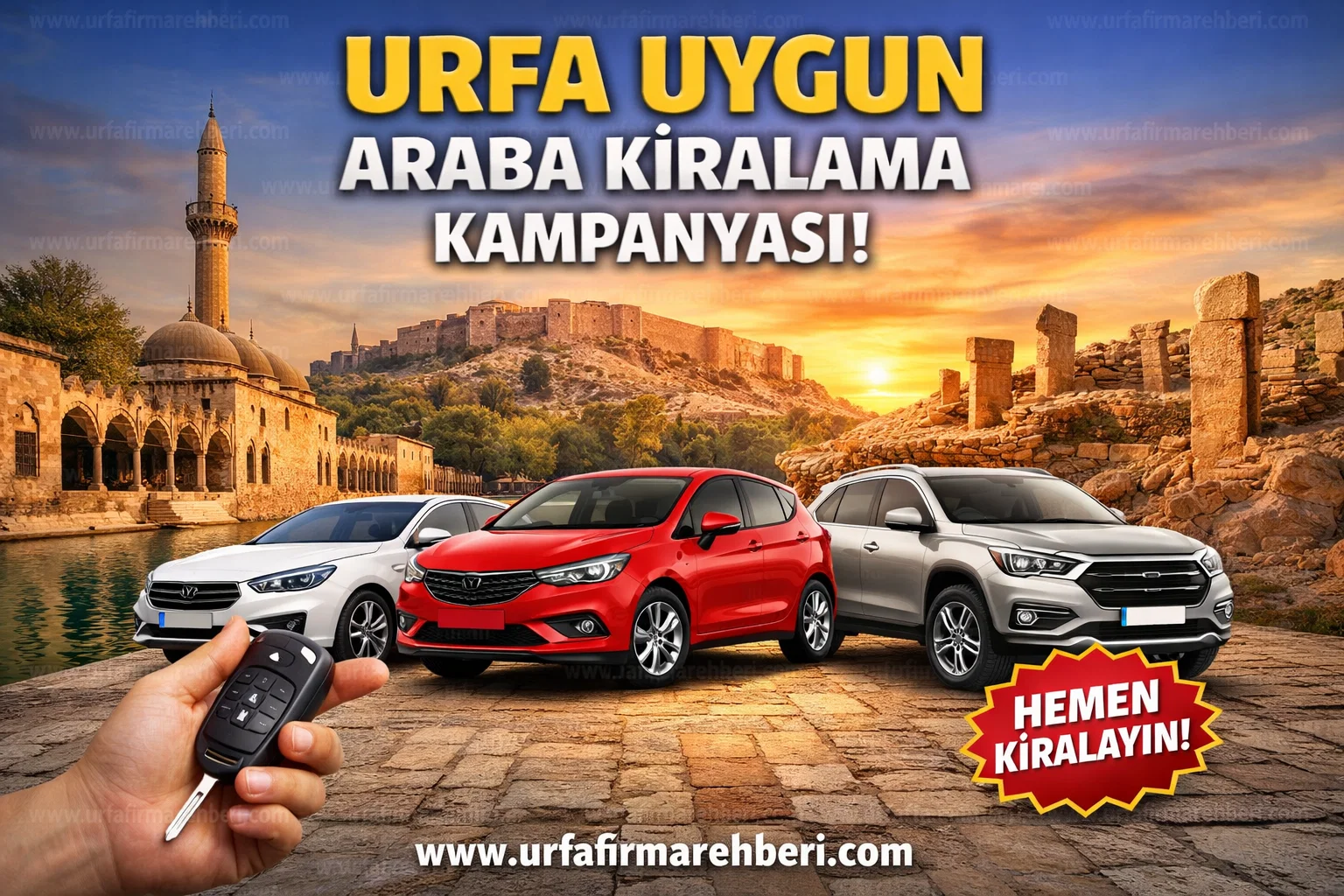 urfa uygun araba kiralama kampanya