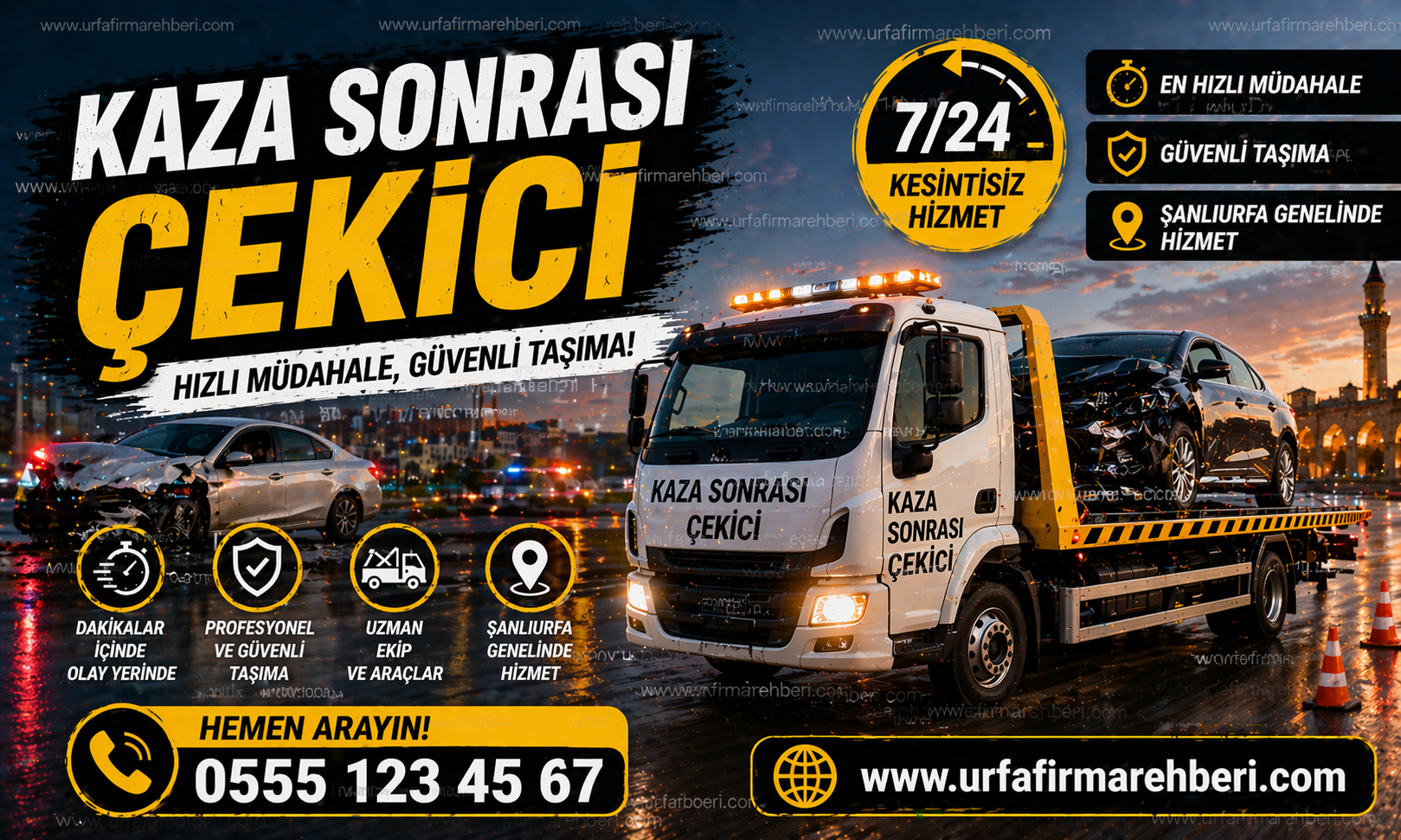 Kaza Sonrası Çekici