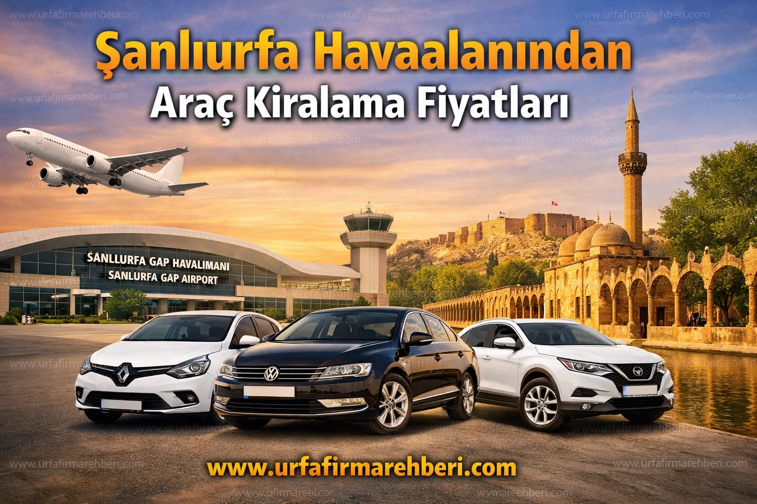 şanlıurfa havaalanından araç kiralama fiyatları