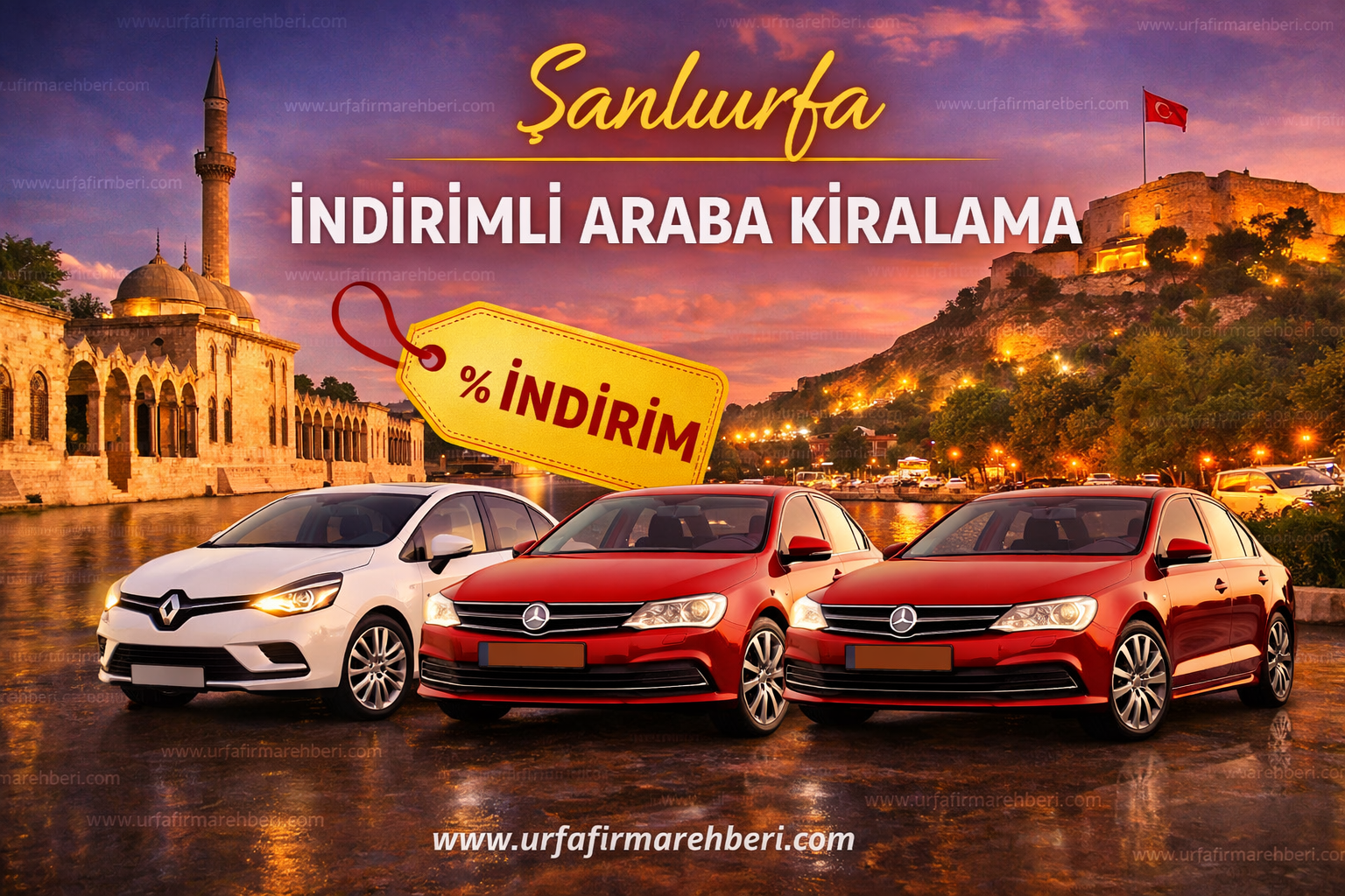 şanlıurfa indirimli araba kiralama