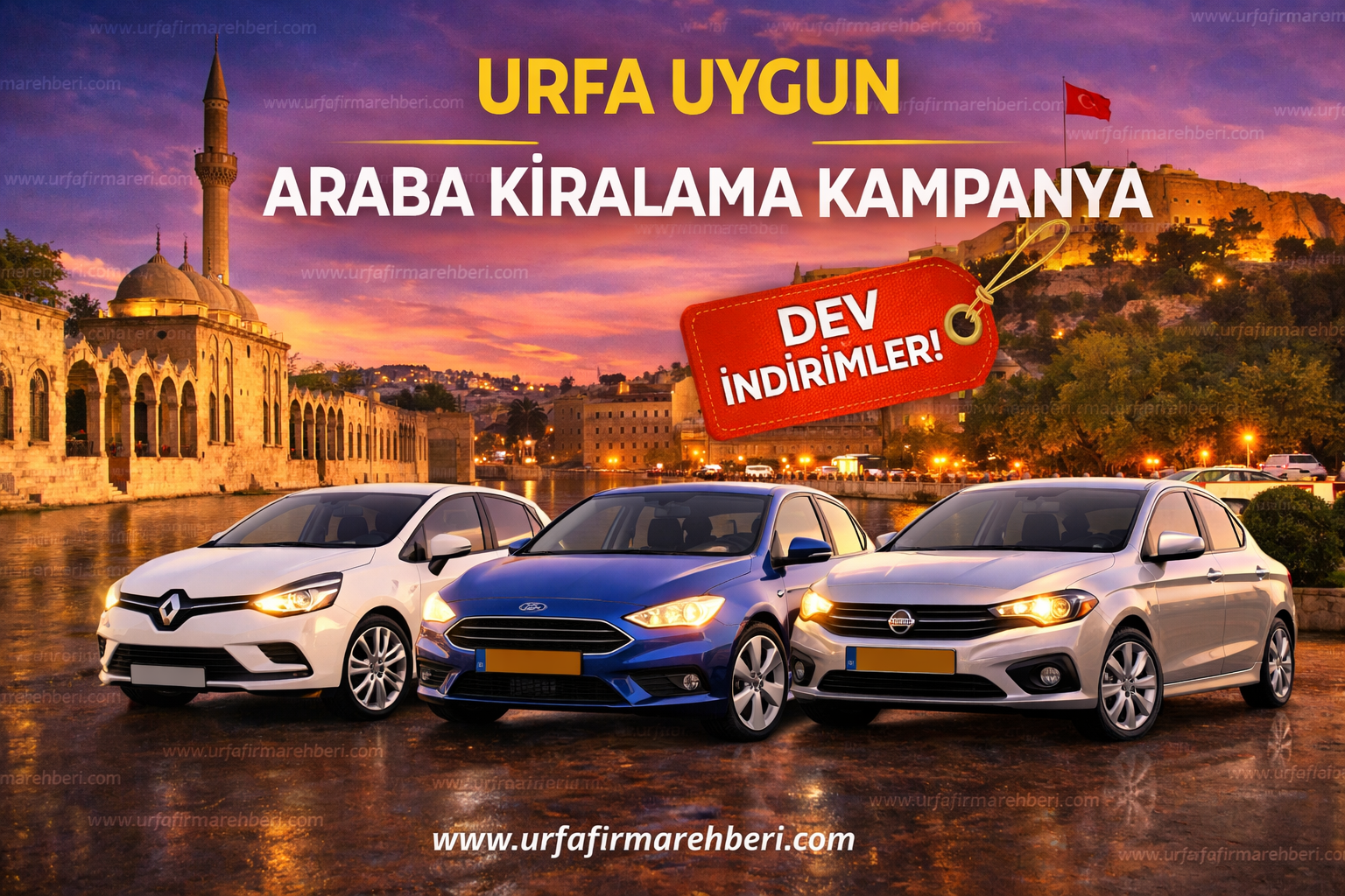 urfa uygun araba kiralama kampanya