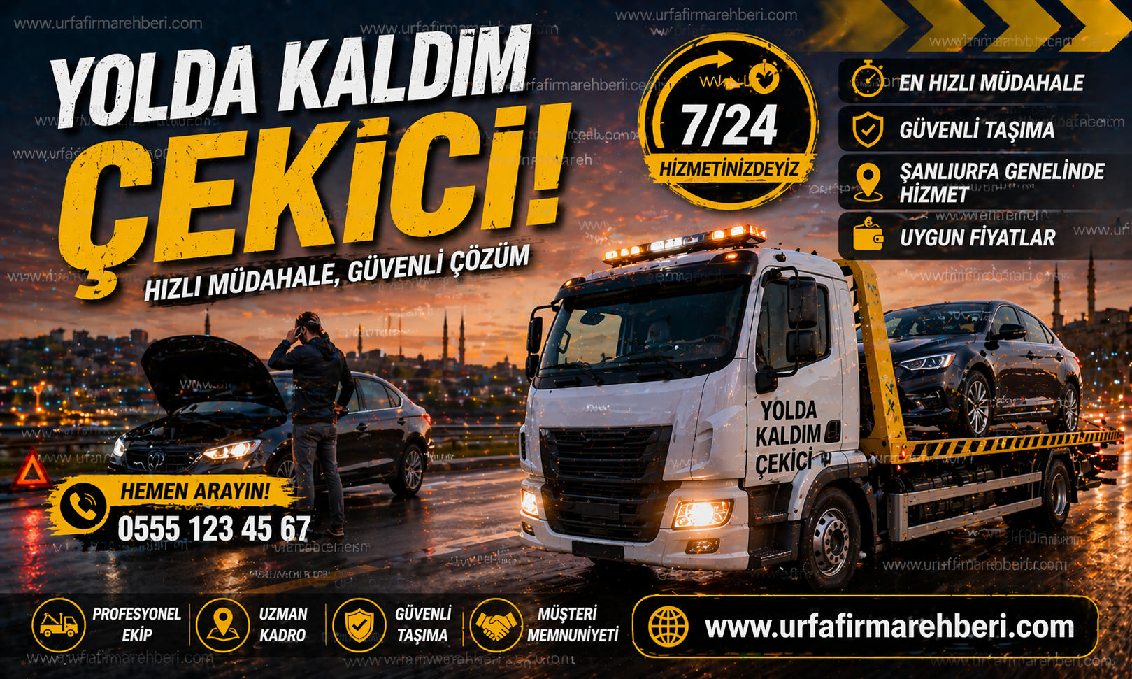 Yolda Kaldım Çekici